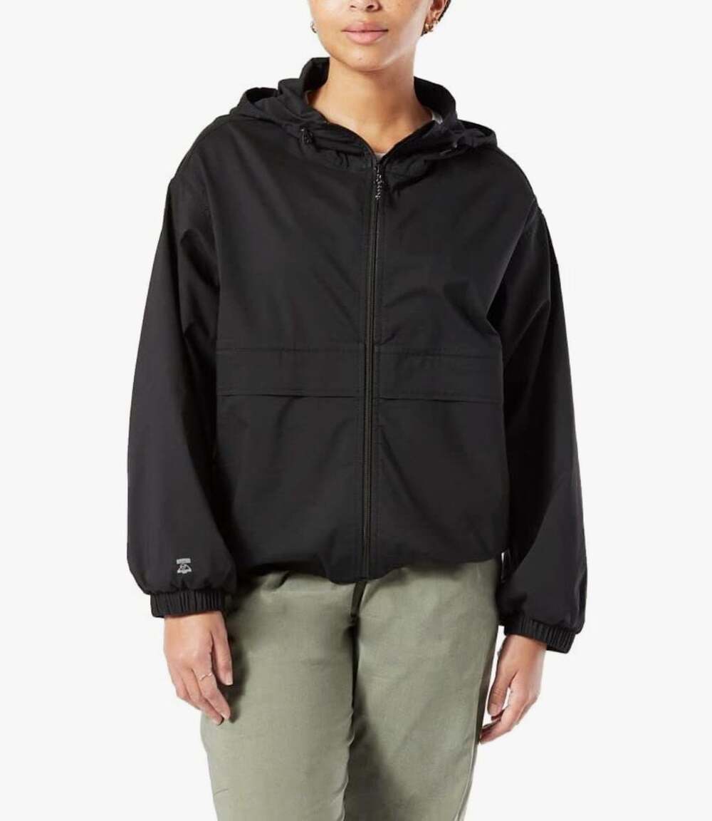 Signature by Levi Strauss & Co,Women's Lightweight Parka Jacket Black,S,NWT
